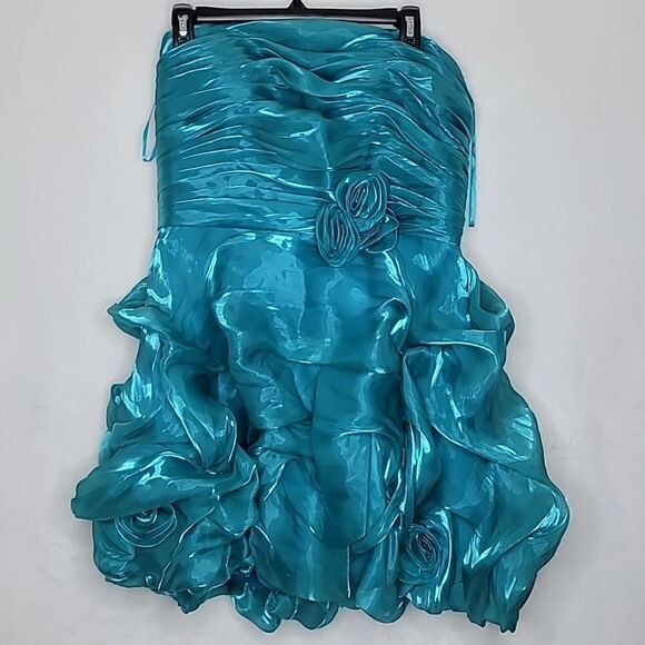 Cinderella Divine Short Strapless Mini Dress Size XXL - Picture 1 of 14